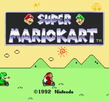 Image n° 4 - screenshots  : Super Mario Kart